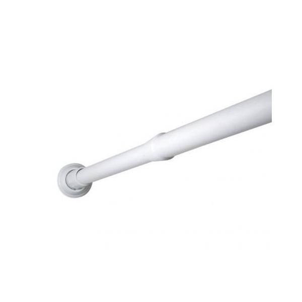 BARRA CORT BAÑO 140/250CM RECTA BL EXT RECTA TATAY