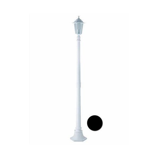 FAROL JARD 1 FOCO 1,7MT-E27 1X60W ALU BL ORLANDO L