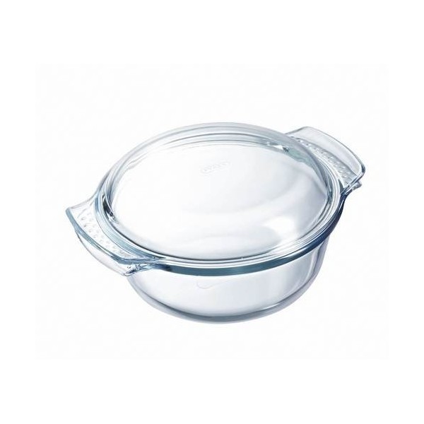 CAZUELA HORNO RDA 3,5LT C/TAPA BORISILIC PYREX