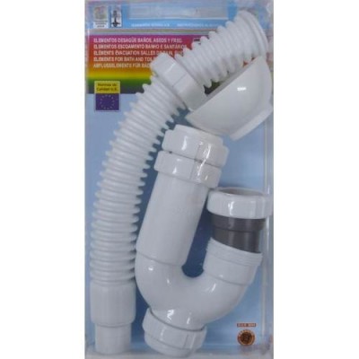 SIFON EVAC CURVO 1 1/2X40MM...