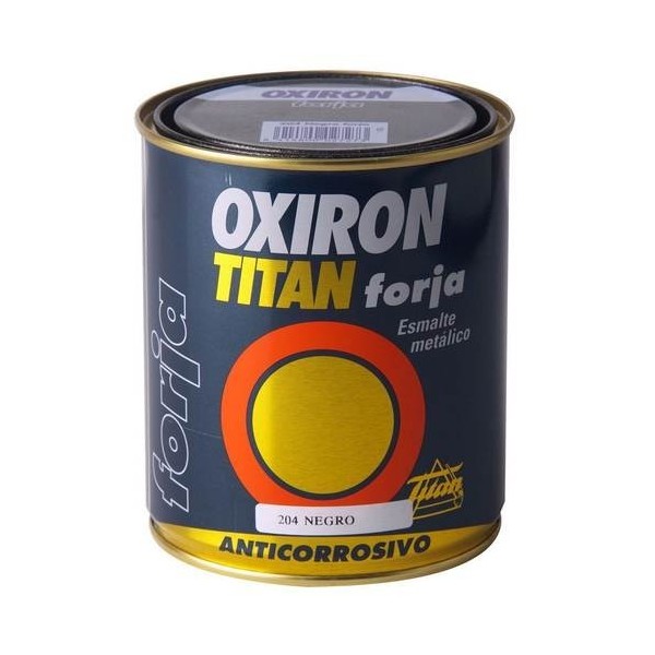ESMALTE ANTIOXI. FORJA 4 LT NE EXT. OXIRON TITAN