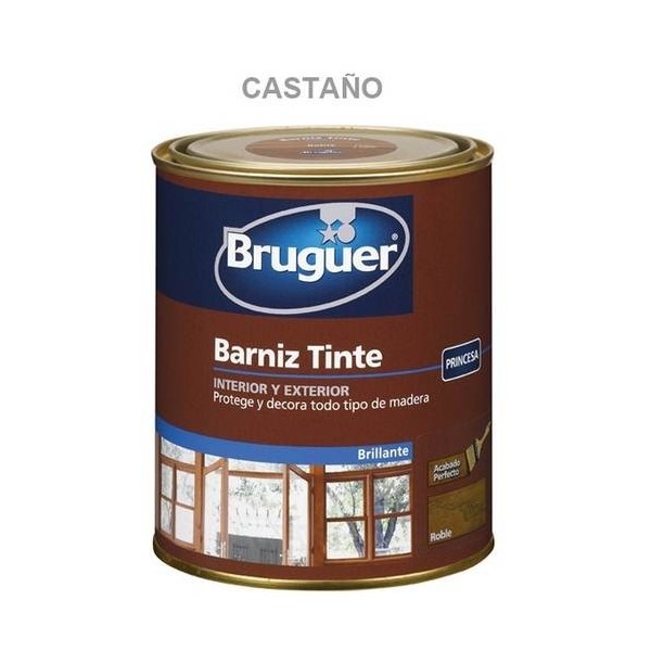 BARNIZ MAD BRI. 750 ML CASTA INT/EXT SINT. BRUGUER