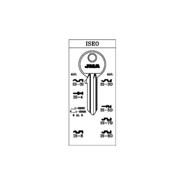 LLAVE CILINDRO EN BRUTO JMA AC IS-5D