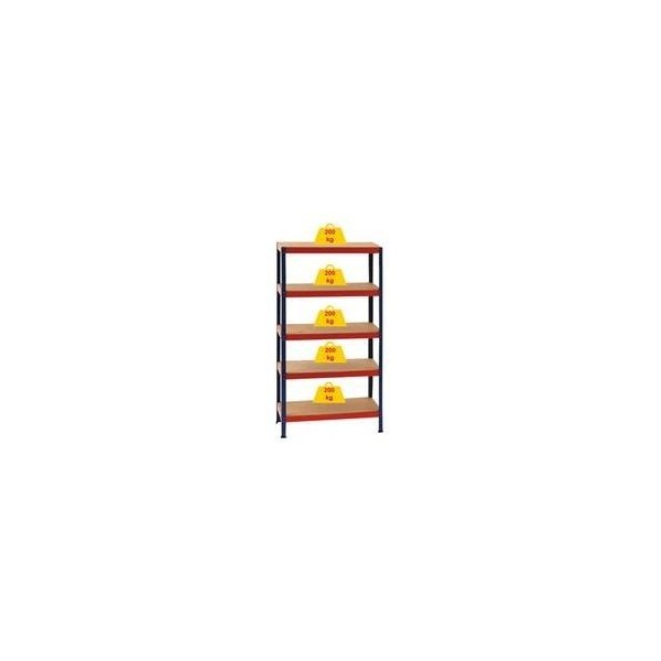 Modulo Vertical De Madera 5 Baldas 177X90X45
