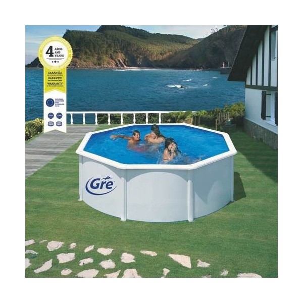 PISCINA SUP 350X120CM AC BLANCA