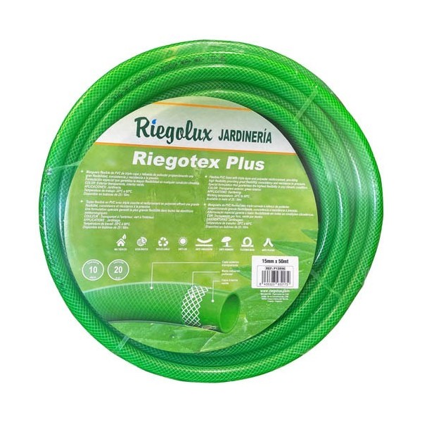 RGX MANGUERA RIEGOTEX PLUS 25X50MTS