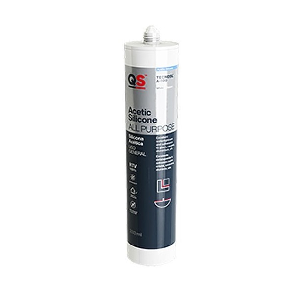 QS SILICONA TECNOSIL A100 GRIS 280ML