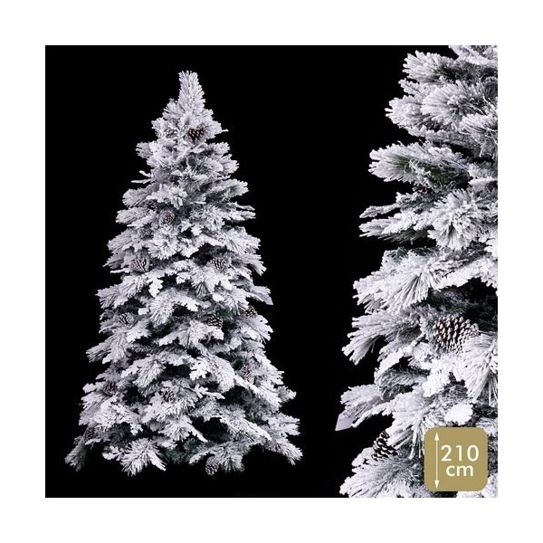 ARBOL 593 RAMAS CON NIEVE 210C