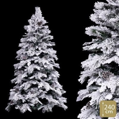 ARBOL 819 RAMAS CON NIEVE 240C