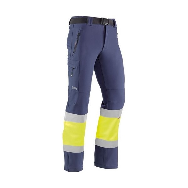 PANTALON XL MARINO/AMARILLO FL