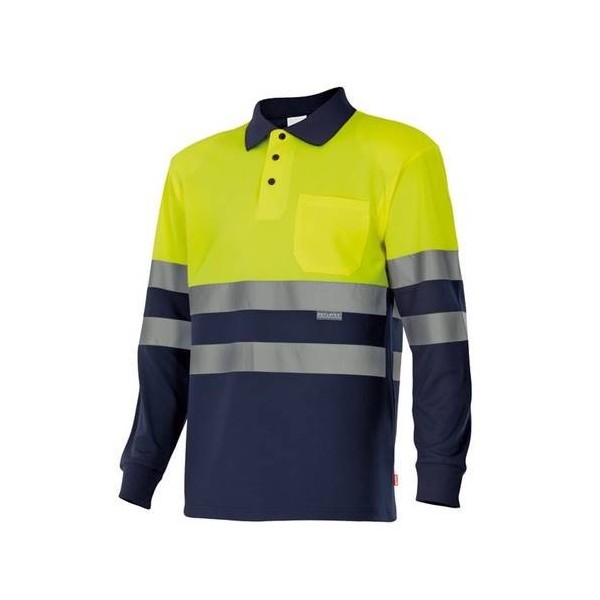 POLO TRABAJO XL AMARILLO FLUOR