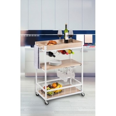 CARRO 3 ESTANTES 80X89.5X40CM